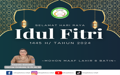 Selamat hari Idul Fitri tahun 2024