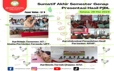 PRESENTASI HASIL PJBL SUMATIF AKHIR SEMESTER GENAP T. P 2023-2024 HARI KE-2