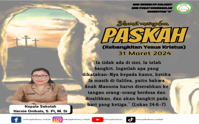 Selamat merayakan PASKAH tahun 2024