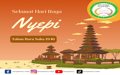 Selamat memperingai hari raya Nyepi Tahun Baru Saka 1946